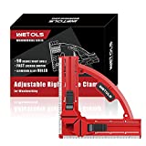 WETOLS 7 Inch Fast Adjustable Corner Clamp (with Lock), 90 Degree Right Angle Clamp for Woodworking, Great Tool Gift for Dad Father Mother DIY Handyman - WE816