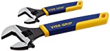 IRWIN VISE-GRIP Adjustable Wrench Set, SAE, 6-Inch & 10-Inch, 2-Piece (2078700)