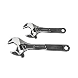 Crescent 2 Pc. Wide Jaw Adjustable Wrench Set 6' & 10' - ATWJ2610VS
