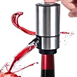 ESCLAP Electric Wine Aerator, Wine Decanter Pump Dispenser Set, 2022 NEW Automatic Wine Aerator Pourer Spout. One-Button Smart Wine Decanter. Wine Dispenser Pum, Best Gift for Wine Lovers or Own Use.