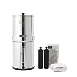 Royal Berkey Gravity-Fed Water Filter with 2 Black Berkey Elements and 2 PF-2 Fluoride and Arsenic Reduction Elements