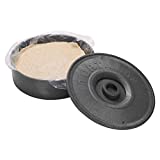 8.5 x 2.3 Inch Tortilla Warmer, 1 Microwavable Tortilla Holder - Lid Included, Insulated, Black Plastic Tortilla Keeper, Tortilla Server For Homes and Restaurants, Durable