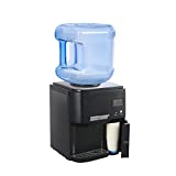 Amay Countertop Hot and Cold Water Cooler Dispenser, 3 to 5 Gallons, Child Safety Lock, with Energy Saving Switch