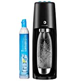 SodaStream 1011811010 Fizzi One Touch, Sparkling Water Maker, Black
