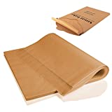 SMARTAKE 200 Pcs Parchment Paper Baking Sheets, 12x16 Inches Non-Stick Precut Baking Parchment, Perfect for Baking Grilling Air Fryer Steaming Bread Cup Cake Cookie and More (Unbleached)