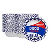 Dixie Ultra Disposable Paper Bowls, 20oz, Dinner or Lunch Size Printed Disposable Bowls, 156 Count (6 packs of 26 Bowls), Packaging and Design May Vary
