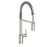 Moen 5923SRS Align One-Handle Pre-Rinse Spring Pulldown Kitchen Faucet, Spot Resist Stainless