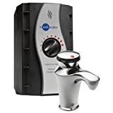 InSinkErator Contour Instant Hot Water Dispenser System - Faucet & Tank, Chrome, H-CONTOUR-SS 5.60 x 3.70 x 6.00 inches