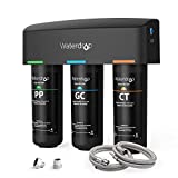 Waterdrop TSA 3-Stage Under Sink Water Filter, Direct Connect to Home Faucet, NSF/ANSI 42 Certified Element, USA Tech