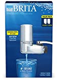 Brita Tap Water Filter System, Water Faucet Filtration System with Filter Change Reminder, Reduces Lead, BPA Free, Fits Standard Faucets Only - Basic, Chrome