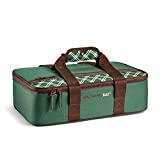 Rachael Ray Lugger Reusable Insulated Carrier Keeps Food Hot or Cold for Hours, Perfect for Lasagna Pan, Casserole Dish, Baking Dish & More, Standard, Forest Green