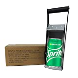 Metal Can Crusher 12oz/16oz, Soda Cans Smasher, Beer Cans and Water Bottles | Heavy Duty Large Metal Wall Mounted Soda Beer Smasher | Eco-Friendly Recycling Tool by Delta Prime Savings Club