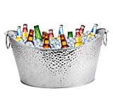 Stainless Steel Beverage Tubs Large Ice Bucket Drink Buckets for Parties Weddings 12L
