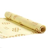 Bee's Wrap - XXL Roll 14' x 52'- Made in the USA with Certified Organic Cotton - Plastic and Silicone Free - Reusable Eco-Friendly Beeswax Food Wrap - Honeycomb Print