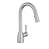 Moen 87233SRS Adler One-Handle High Arc Pulldown Kitchen Faucet With Power Clean, Spot Resist Stainless