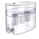 pH Recharge 3F Alkaline Water Ionizer Machine – Countertop Water Filter Purifier Dispenser – Alkaline Water Filter Purifier for Home and Offices – High pH Ionized Drinking Water, 12.5 Litre (White)