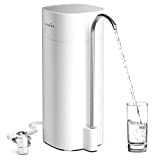 OEMIRY Countertop Water Filtration System, NSF/ANSI 42&372 Certified, 8000 Gallons Alkaline Water Filter, Reduces 99.99% Lead, Chlorine, Heavy Metals, Bad Taste & Odor (1 Filter Included)