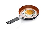 Gotham Steel Mini Egg and Omelet Pan with Ultra Nonstick Titanium & Ceramic Coating - 5.5', Dishwasher Safe, Stay Cool Handle