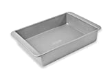 USA Pans Bakeware Lasagna and Roasting, Warp Resistant Nonstick Baking Pan, Made in The USA from Aluminized Steel, Deep
