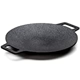 SCSP - Korean BBQ Grill Non-stick Grill/Natural Material 6 Layer Coating/[Made In Korea]Circular size 13 inches[Bag included] Can be used for both home and outdoor stoves.