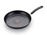T-fal - 2100103840 T-fal C5610564 Titanium Advanced Nonstick Thermo-Spot Heat Indicator Dishwasher Safe Cookware Fry Pan, 10.5-Inch, Black -