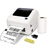 Thermal Label Printer, JADENS Thermal Shipping Label Printer, 4×6 Label Printer for Shipping Packages Postage Home Small Business, Compatible with Ebay, Etsy, Amazon, FedEx, UPS, Shopify