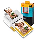 Kodak Dock Plus 4x6 Instant Photo Printer 80 Sheet Bundle (2022 Edition) – Bluetooth Portable Photo Printer Full Color Printing – Mobile App Compatible with iOS and Android – Convenient and Practical
