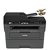 Brother MFC-L2710DW Series Compact Wireless Monochrome Laser All-in-One Printer - Print Copy Scan Fax - Mobile Printing - Auto Duplex Printing - Up to 32 Pages/Min - ADF - 2-line LCD + HDMI Cable