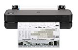 HP DesignJet T210 Large Format Compact Wireless Plotter Printer - 24', with Modern Office Design (8AG32A)