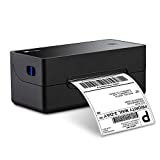 Logia Thermal 300 DPI Label Printer | High-Speed 4x6 & Barcode Printer for Shipping & Postage Labels | Commercial Grade Compatible w/Amazon, eBay, Etsy, Stamps.com etc. - Fanfold and Roll Label Holder
