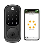 Yale Assure Lock Touchscreen, Wi-Fi Smart Lock - Works with the Yale Access App, Amazon Alexa, Google Assistant, HomeKit, Phillips Hue and Samsung SmartThings, Black Suede