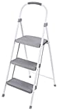 Rubbermaid RMS-3 3-Step Steel Step Stool, 225-pound Capacity, White