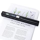 Portable Scanner iSCAN 900 DPI A4 Handheld for Business, Photo, Picture, Receipts, Books, JPG/PDF Format Selection, Support Micro SD (Not Included) Card Hand Scanner