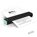 Phomemo M08F A4 Portable Thermal Printer, Supports 8.26'x11.69' A4 Thermal Paper, Wireless Mobile Travel Printers for Car & Office, Bluetooth Printer Compatible with Android and iOS Phone & Laptop