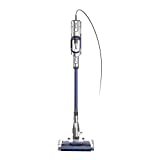 Shark HZ2002 Vertex Ultralight Corded Stick DuoClean PowerFins & Self-Cleaning Brushroll, Perfect for Pets, Removable Hand Vacuum, Upholstery Tool, Dusting & Pet Power Brushes, Cobalt Blue