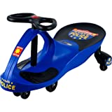 Lil' Rider Chief Justice Police Blue Wiggle Ride-on Car Ride On for Ages 3 Years Old and Up (M370004)