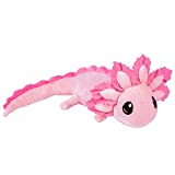 Axolotl Weigted Plush - Realistic, 4 Pounds, 26 Inches Long, Cute Pink Axolotl Plushie Large Weighted Stuffed Animal for Anxiety Focus or Sensory Input Toy Christmas Birthday Gifts for Kids