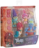 Trolls DreamWorks Lonesome Flats Tour Pack, 5 Small Doll Set Inspired by The Movie World Tour, Toy for Kids 4 Years and Up