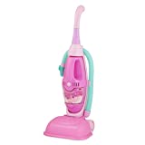 Play Circle by Battat – Home Neat Home Pink Vacuum Cleaner Set – 2-in-1 Pretend Play House Cleaning Playset with Realistic Sounds and Hand-Held Toy Duster for Kids Ages 3 and Up (3 Pieces)