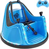 Ride On Electric Bumper Car for Kids & Toddlers, 12V 2-Speed, Ages 1.5, 2, 3, 4, 5 Year Old Boys & Girls : Remote Control, Baby Bumping Toy Gifts Cars : Toys for 18 Months Toddler-5 Year Old Kid