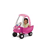Little Tikes Princess Cozy Coupe Ride-On Toy - Toddler Car Push and Buggy Includes Working Doors, Steering Wheel, Horn, Gas Cap, Ignition Switch - For Boys and Girls Active Play , Magenta