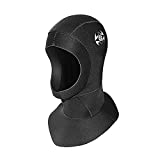 Dizokizo Wetsuit Hood 3mm Thermal Neoprene Diving Hood Wetsuit Hat Cap with Flow Vent
