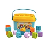 Playkidz Shape Sorter Baby and Toddler Toy, ABC and Shape Pieces, Sorting Shape Game, Developmental Toy for Children 18 Months+
