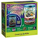 Creativity for Kids Grow 'N Glow Terrarium Kit for Kids - Science Activities for Kids Ages 5-8+, Craft Kits and STEM Gifts for Kids