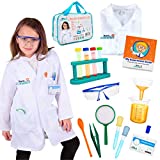 Born Toys Science Kits for Kids w/ Kids Lab Coat - Includes Science Experiments for Kids, Science Toys, Kids Science Goggles - Kids Science Kits Age 5-8 Perfect Dress Up & Pretend Play or Kids Costume