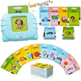 QuTZ Flash Cards for Toddlers 2 3 4 5 6, Speech Therapy Toys Autism Toys, Educational Learning Toys for Toddlers, 224 Sight Words with Sound Effect Easter Gifts for Kids Blue