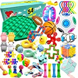 Sensory Fidget Toys Set, 54 Pcs, Relieves Stress and Anxiety Fidget Toy, Special Needs Stress Reliever Toys for Kids Adults, Sensory Therapy Toys for ADHD Autism Stress Anxiety