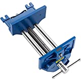 VEVOR Woodworking Vise, 9 Inch Woodworking Bench Vise Heavy-Duty Cast Iron Wood Working Vise, Quick Release Woodworker's Vise 10' Jaw Opening, Front Screw Vise for Woodworking, Cutting, and Drilling