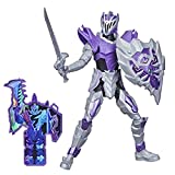 Power Rangers Dino Fury Void Knight 6-Inch Action Figure Toy Inspired by TV Show with Dino Fury Key and Dino-Themed Accessory for Ages 4 and Up