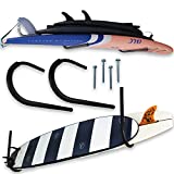 Ho Stevie! Ceiling/Wall Racks for Surfboards and SUP Boards - Heavy Duty, Easy to Install